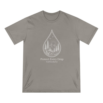 Protect Every Drop T-Shirt — Water Conservation Nature Tee