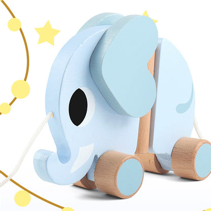 Wooden Cartoon Animal Educational Toys