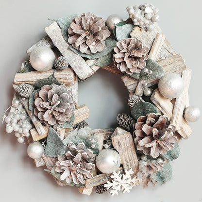 Wooden Christmas Wreath