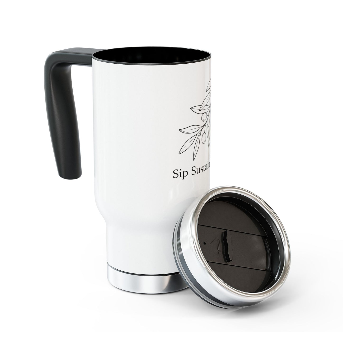 Sip Sustainably Stainless Steel Travel Mug (14oz)
