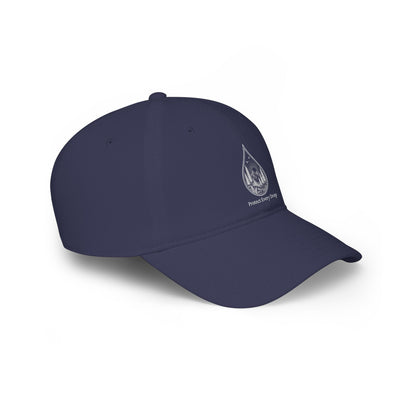 Protect Every Drop Low Profile Baseball Cap — Water Conservation Embroidered Hat