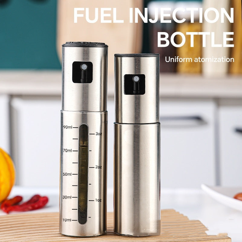 Fuel Spray Can Household Kitchen Stainless Steel Oil Injection Bottle