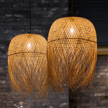 Bamboo Weaving Creative Chinese Chandelier