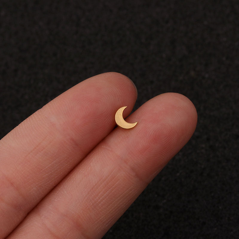 Stainless Steel Ear Bone Simple Earrings