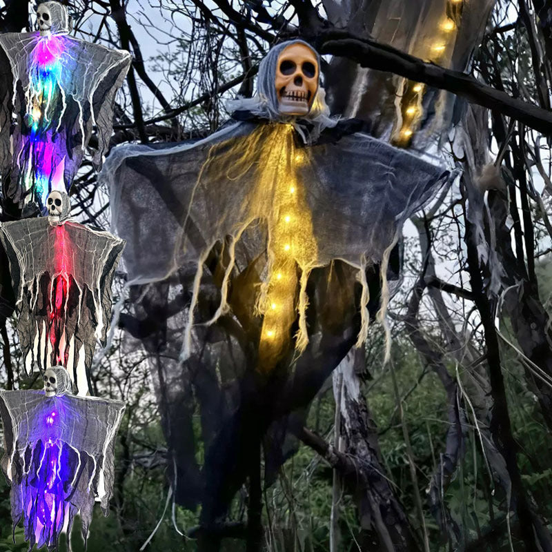 Halloween Decorations Horror Hanging Ghost Skull Skeleton Prop