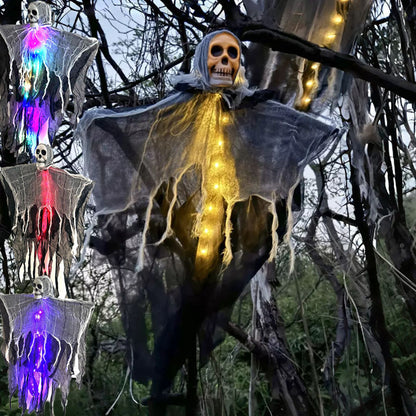 Halloween Decorations Horror Hanging Ghost Skull Skeleton Prop