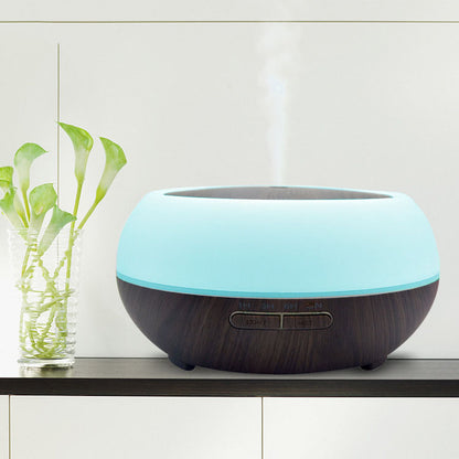 Wood Grain Round Humidifier