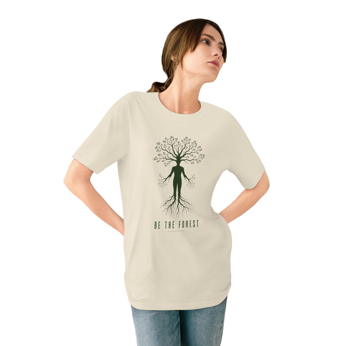Be The Forest T-Shirt — Eco Nature Tree Person Graphic Tee