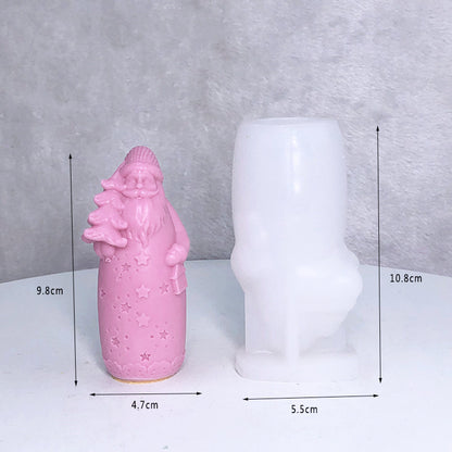 Christmas Scented Candle Silicone Diy Mold