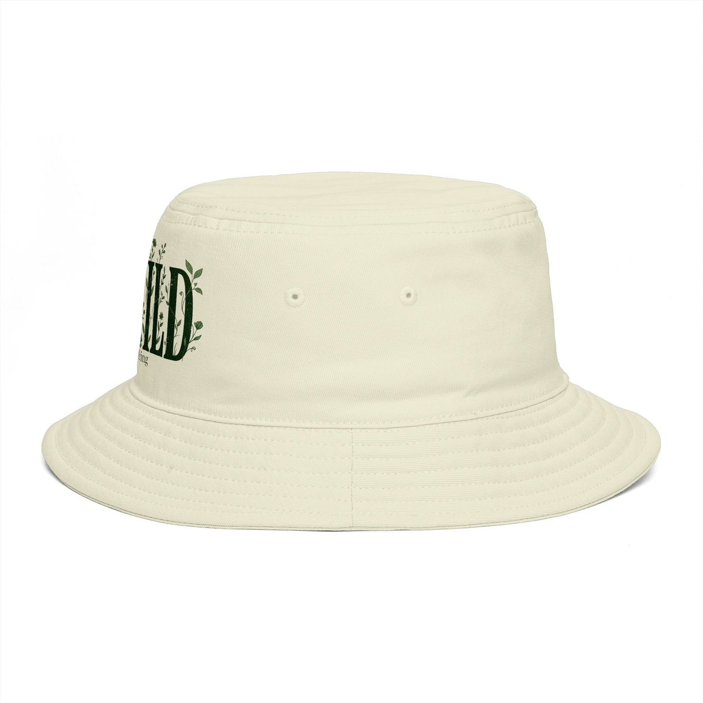 Rewild Everything Bucket Hat — Brown Outdoor Nature Hat