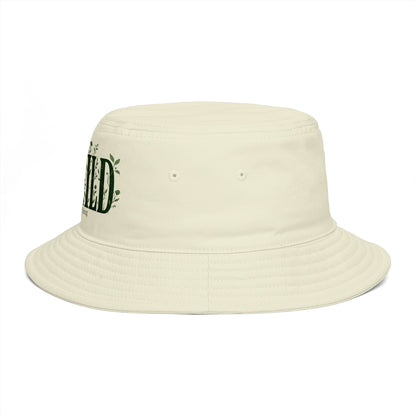 Rewild Everything Bucket Hat — Brown Outdoor Nature Hat