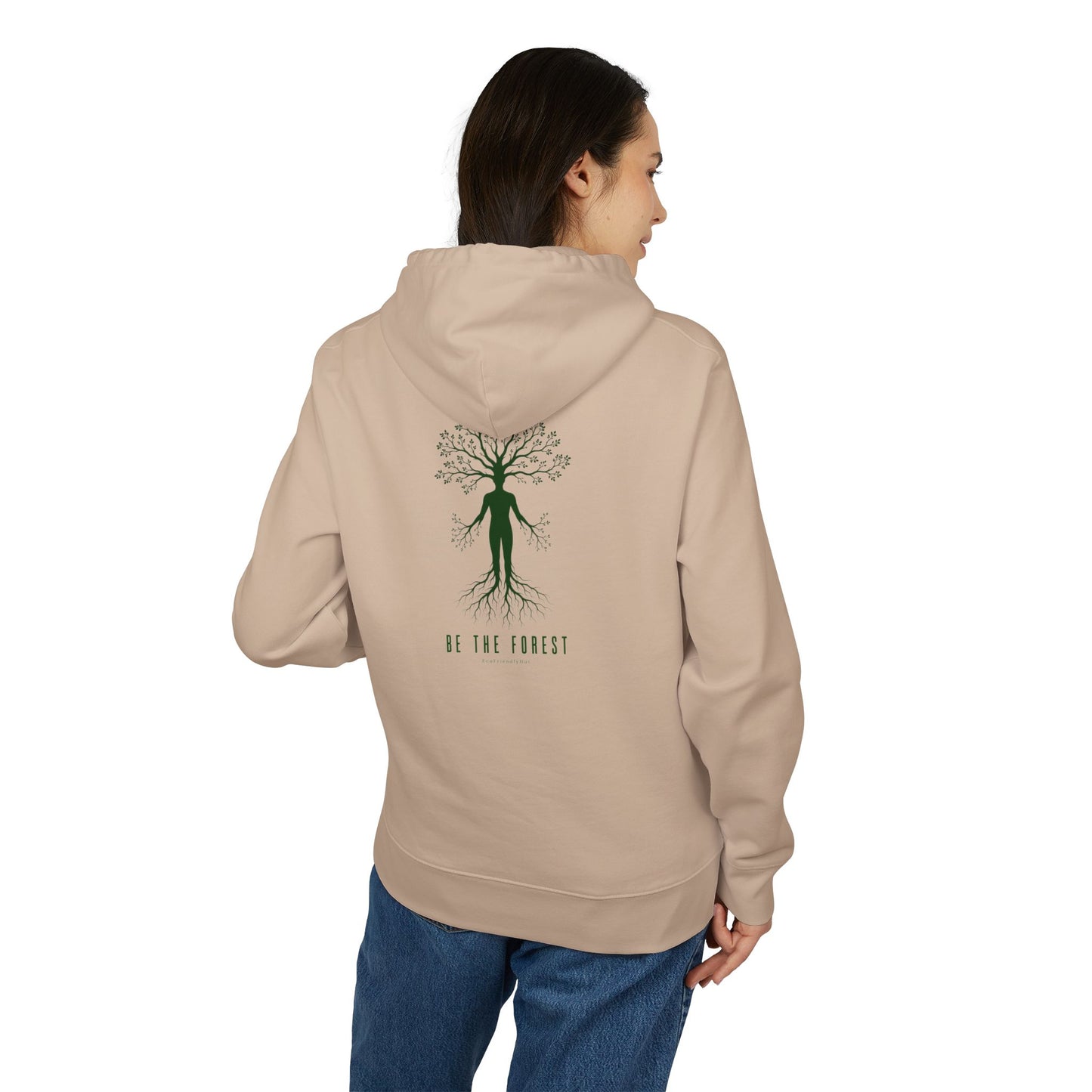 Tree Spirit Hoodie — Be the Forest Eco Graphic Pullover