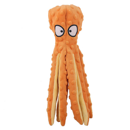 Eco-friendly New Design Pet Plush Octopus Toy