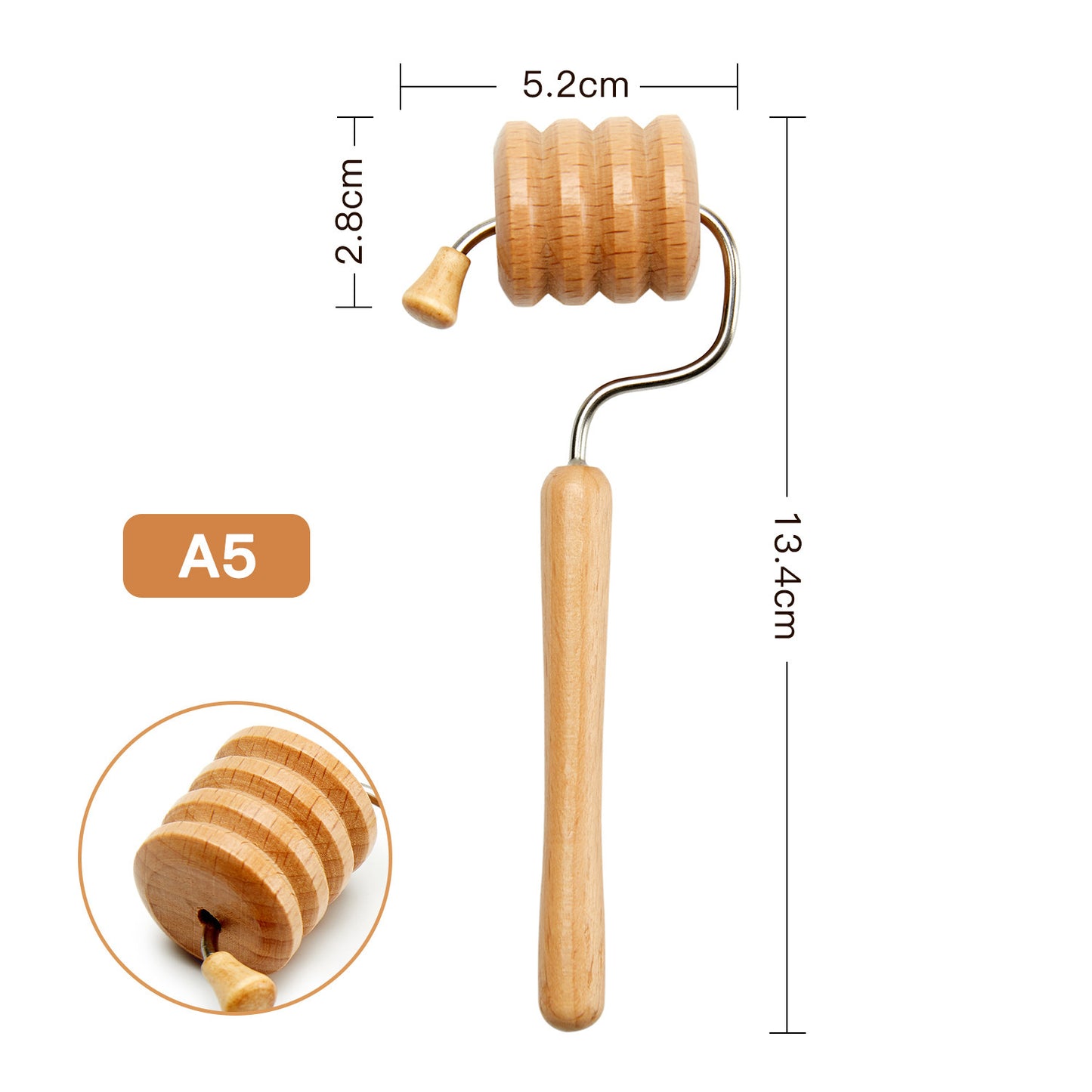Wooden Face Massager Scraping Stick Wooden Scraping