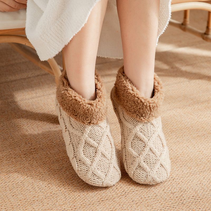 Floor Winter Home Non-slip Slippers Socks