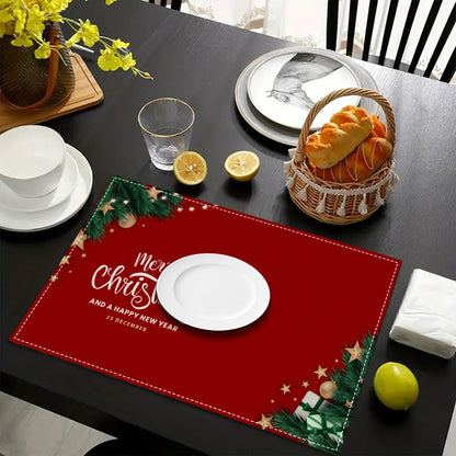 Christmas Linen Placemat