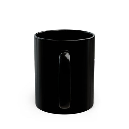 Black Floral 'Bewild Everything' Mug — 11oz & 15oz Ceramic Coffee Cup