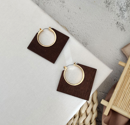 Beautiful Wooden Earrings