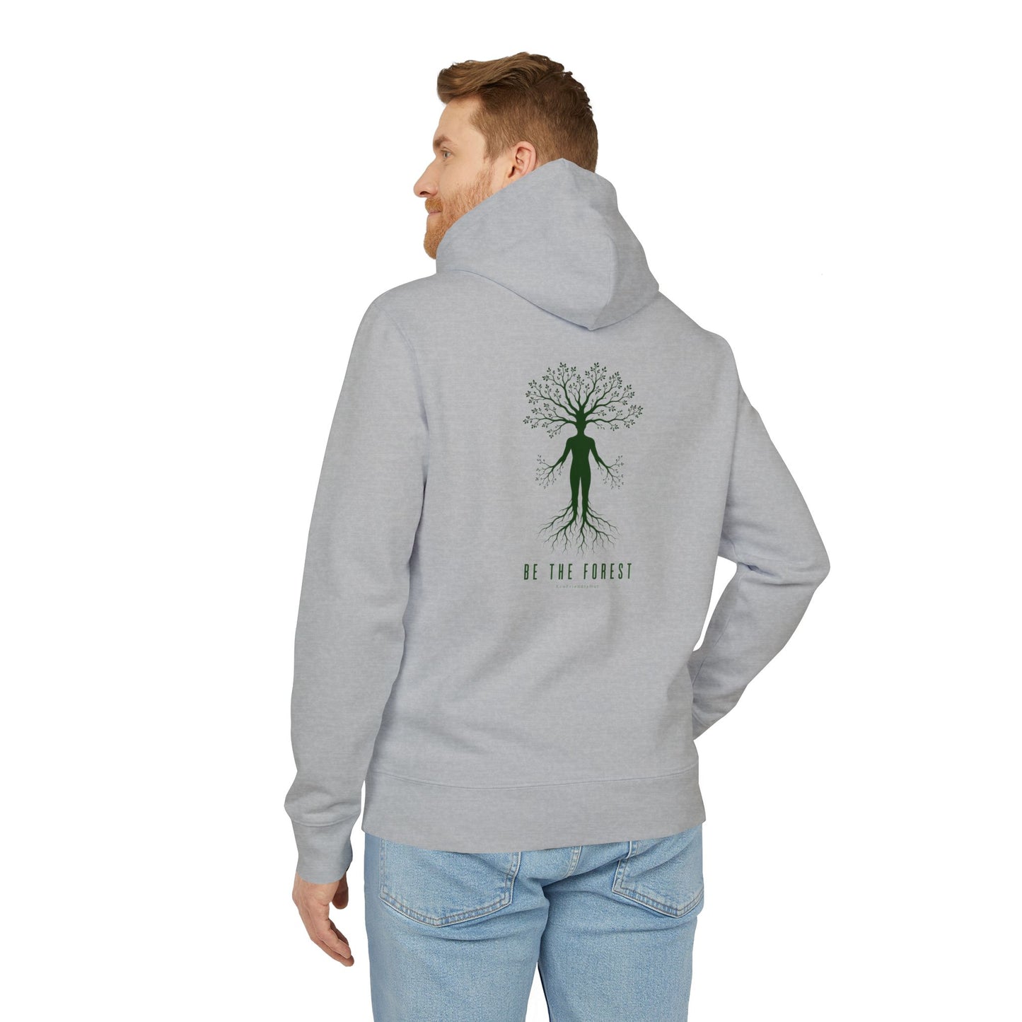 Tree Spirit Hoodie — Be the Forest Eco Graphic Pullover