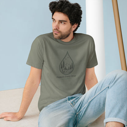 Protect Every Drop T-Shirt — Water Conservation Nature Tee