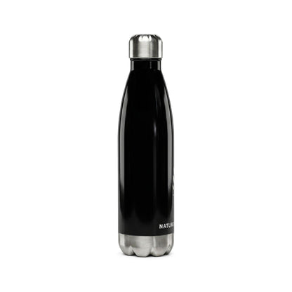 Nature Over Noise Stainless Steel Water Bottle — 17oz Insulated Eco Bottle