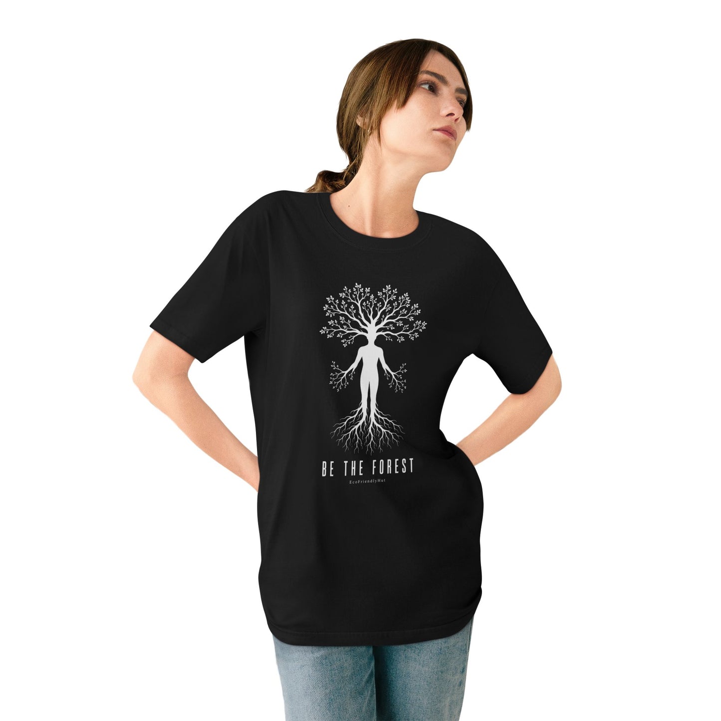 Be The Forest T-Shirt — Eco Nature Tree Person Graphic Tee