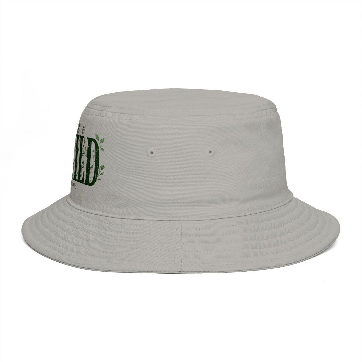 Rewild Everything Bucket Hat — Brown Outdoor Nature Hat