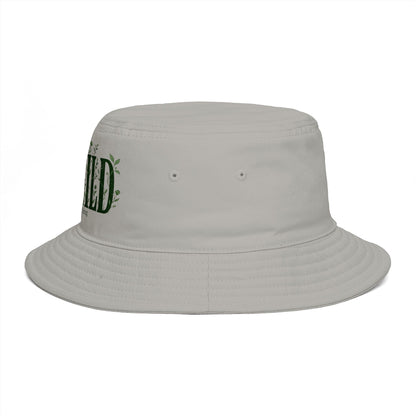 Rewild Everything Bucket Hat — Brown Outdoor Nature Hat