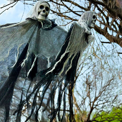Halloween Decorations Horror Hanging Ghost Skull Skeleton Prop