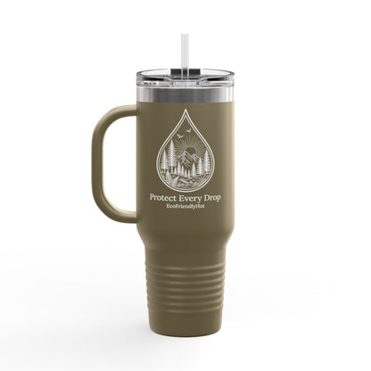 Protect Every Drop 40oz Insulated Travel Mug