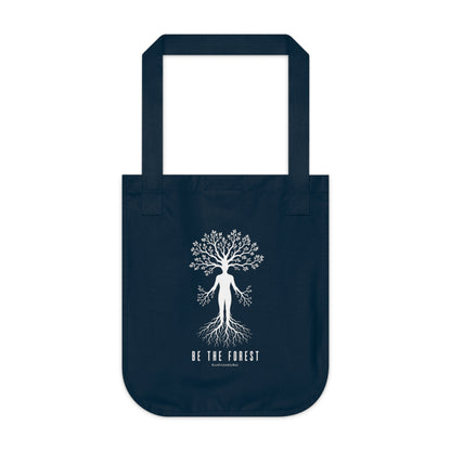 Tote Bag — "Be The Forest" Eco Canvas Tote for Nature Lovers