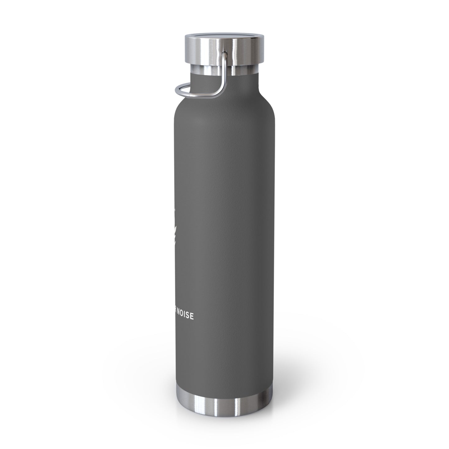 Nature Over Noise 22oz Vacuum Insulated Water Bottle — Stainless Copper-Lined Thermal Bottle