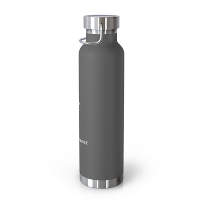Nature Over Noise 22oz Vacuum Insulated Water Bottle — Stainless Copper-Lined Thermal Bottle