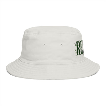 Rewild Everything Bucket Hat — Brown Outdoor Nature Hat