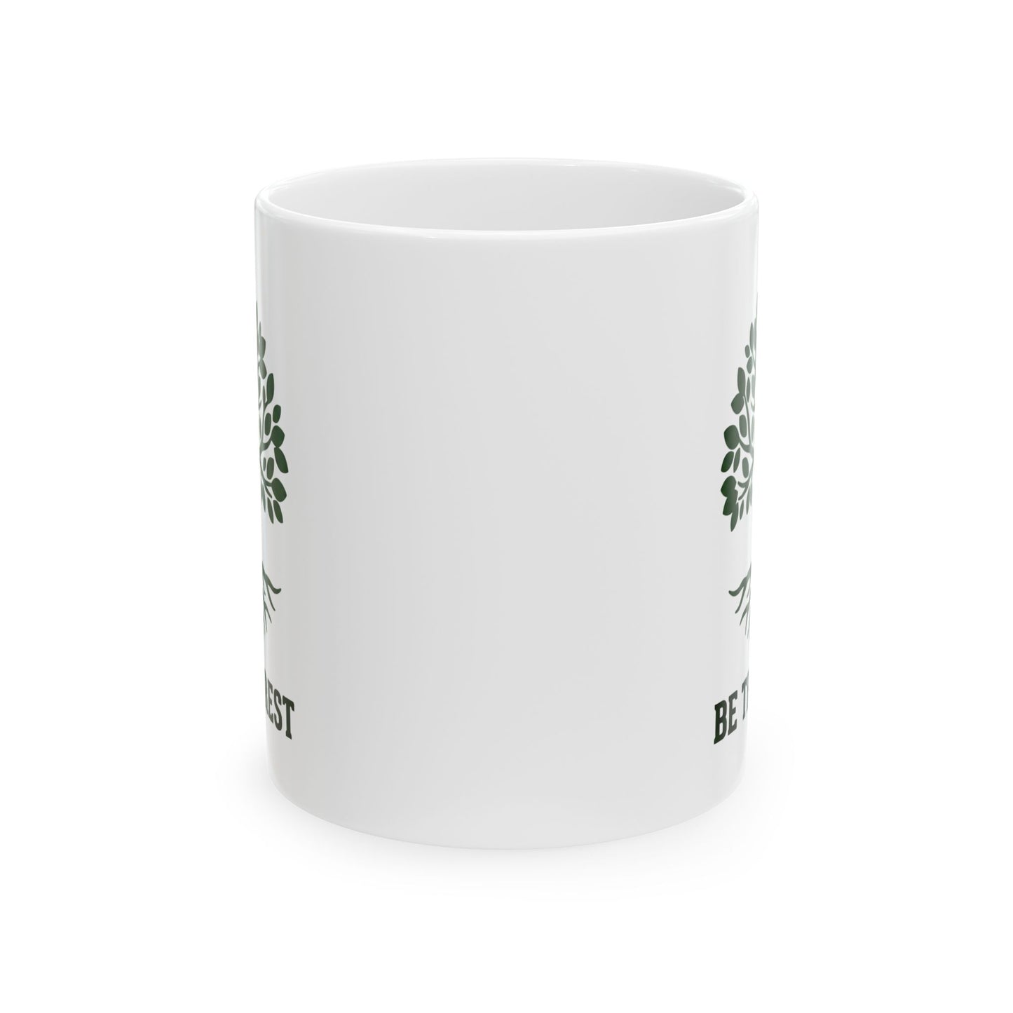 Ceramic Mug — Be The Forest Botanical Coffee Tea Cup (11oz/15oz)