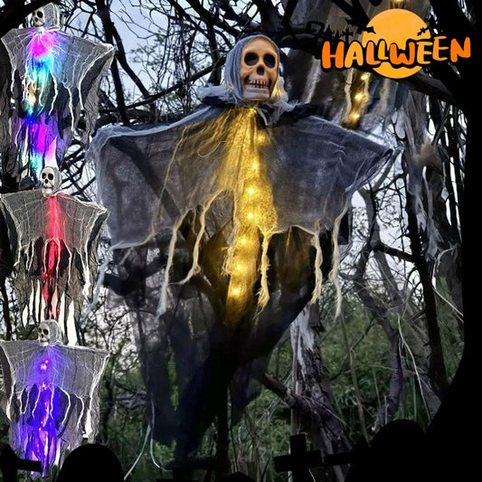 Halloween Decorations Horror Hanging Ghost Skull Skeleton Prop