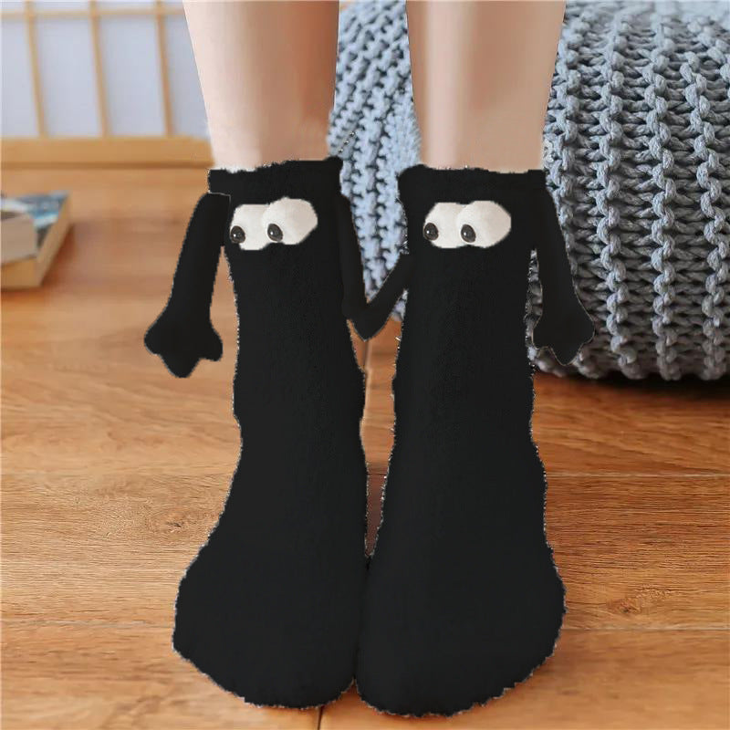 Magnetic Suction Hand In Hand Couple Socks