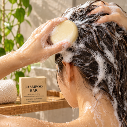 Shampoo Bar, Plastic-Free — Solid Bar Shampoo, All Hair Types