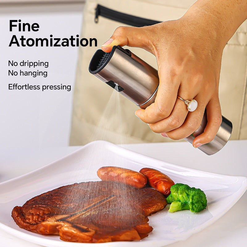 Fuel Spray Can Household Kitchen Stainless Steel Oil Injection Bottle