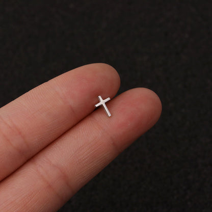 Stainless Steel Ear Bone Simple Earrings