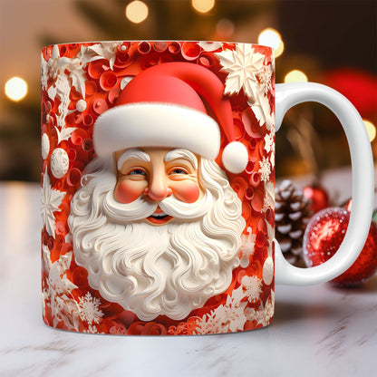 Creative 3D Christmas Ceramic Mug