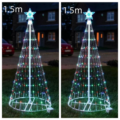 Multi Color LED Animated Outdoor Christmas Tree Lights