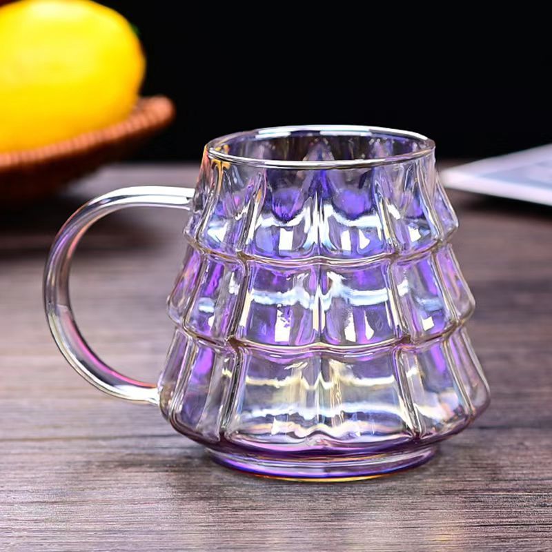 Christmas Coffee Transparent Mug With Handle