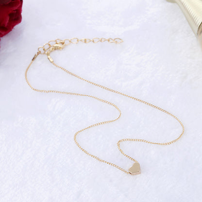 Simple Fashion Double-sided Love Pendant Necklaces