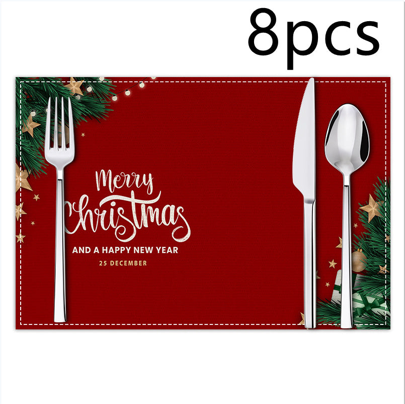 Christmas Linen Placemat