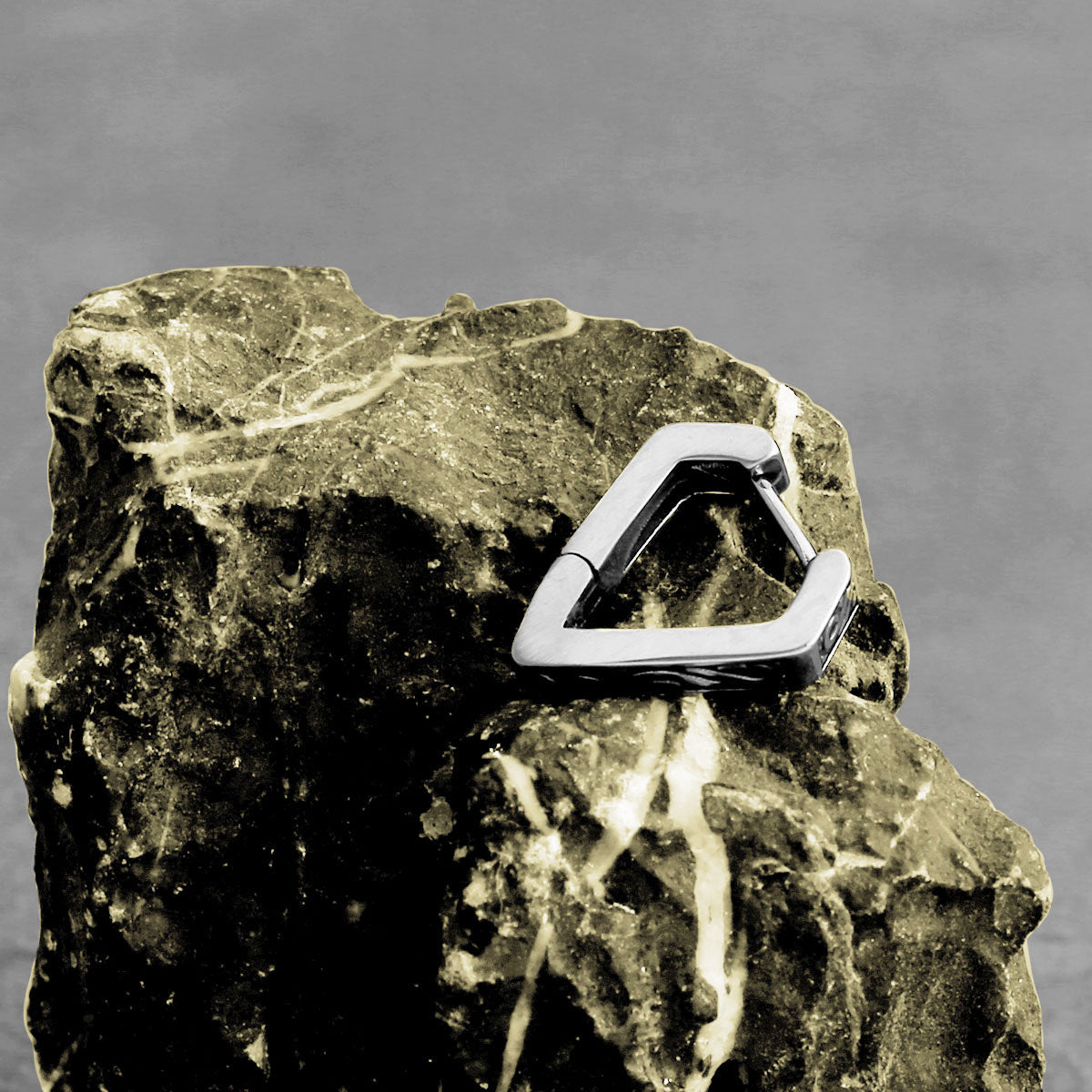 Stainless Steel Vintage Triangle High Quality Trend Titanium Steel Ear Rings