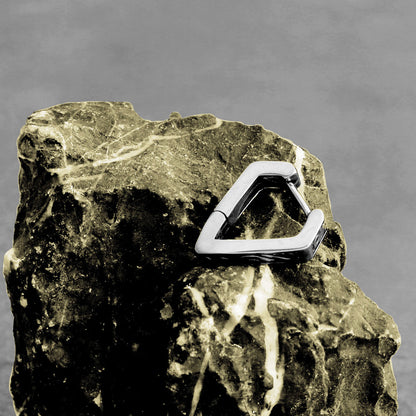 Stainless Steel Vintage Triangle High Quality Trend Titanium Steel Ear Rings