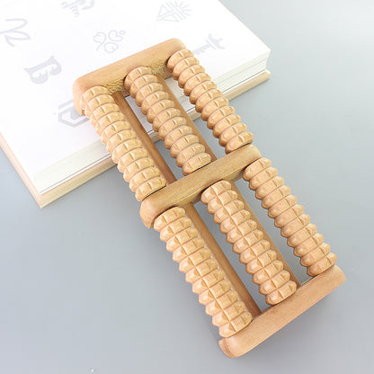 Thickened Wooden Foot Massager