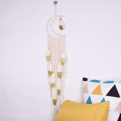 Crescent Dream Catcher Home Decor