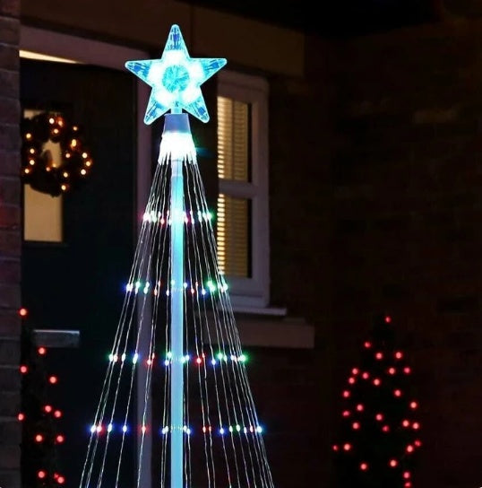 Multi Color LED Animated Outdoor Christmas Tree Lights